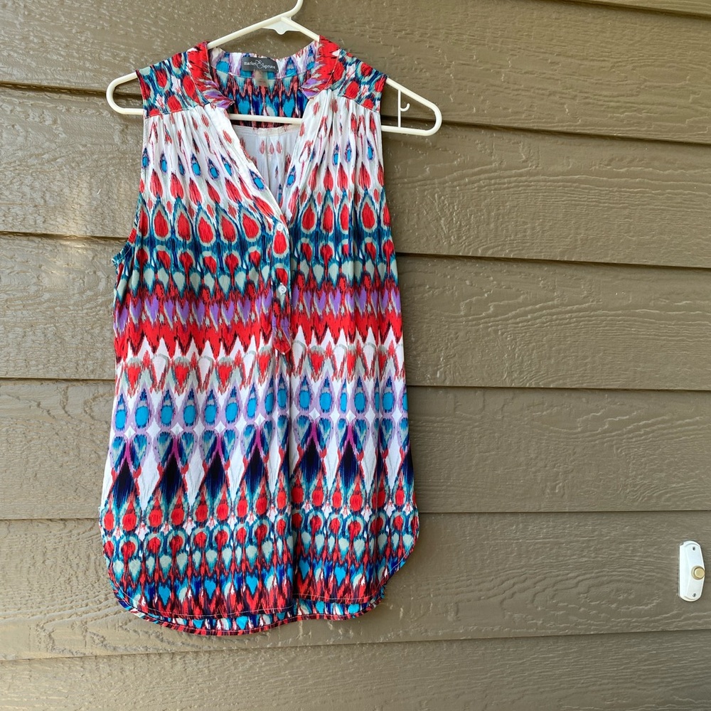 Market and Spruce Coval V-Neck Top Stitch Fix